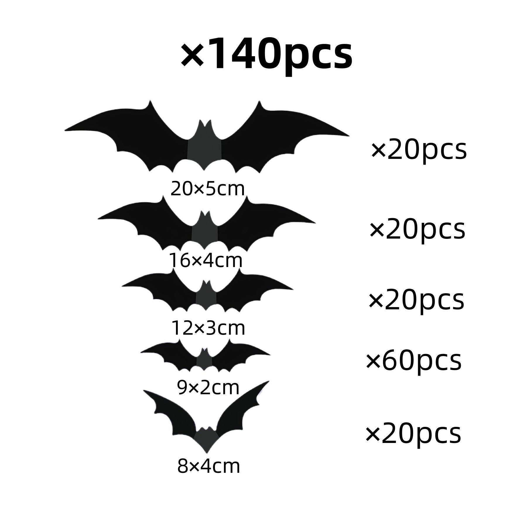 Halloween Decorations Bats Wall Decor Halloween Party Decorations Indoor Outdoor