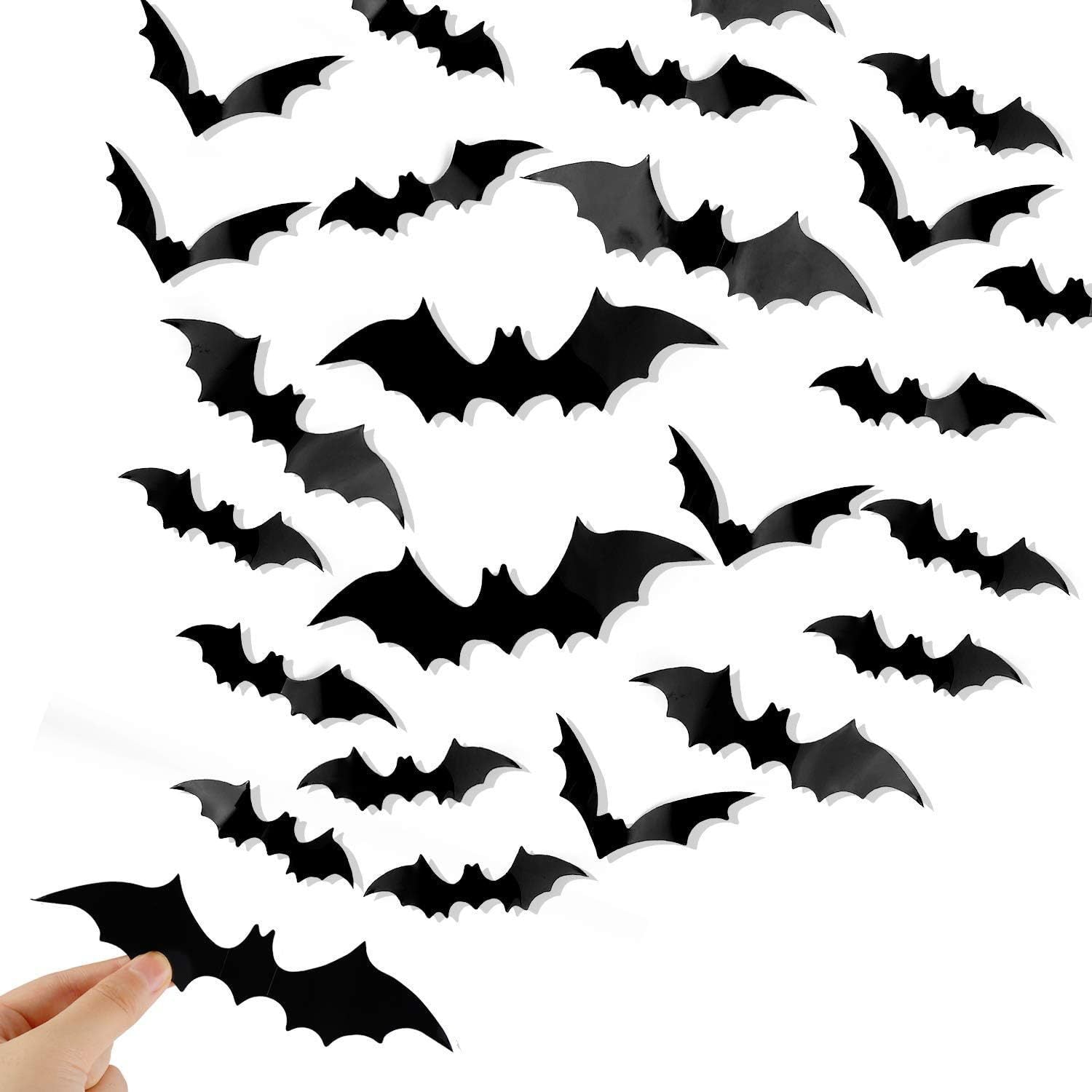 Halloween Decorations Bats Wall Decor Halloween Party Decorations Indoor Outdoor