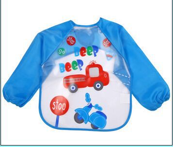 Children's Gown Long Sleeve Kids Waterproof Meal Baby Apron Painting Clothes Bib Protective Clothing Bettertoshop.com