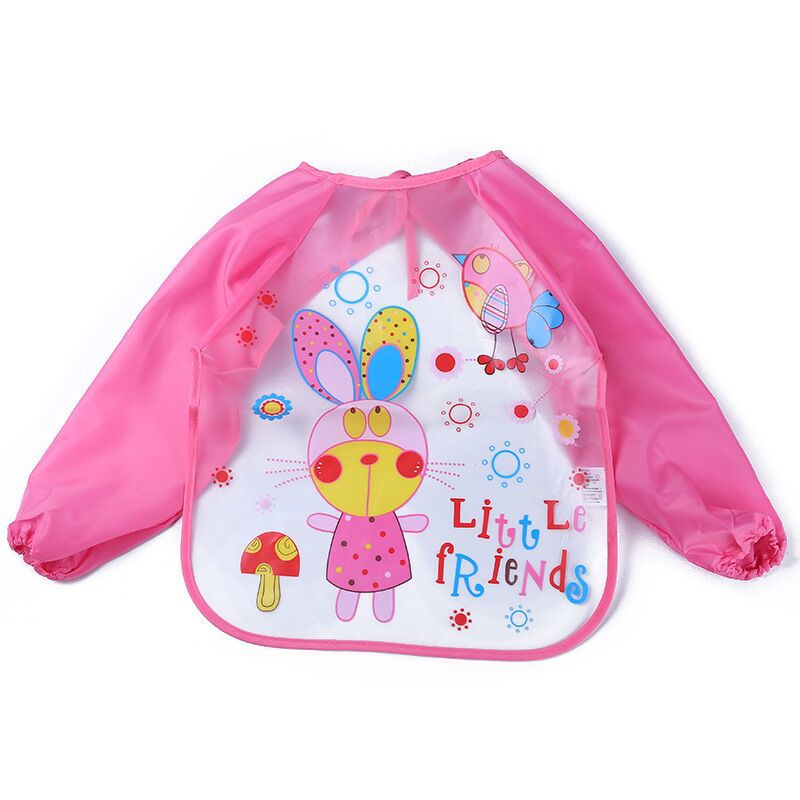 Children's Gown Long Sleeve Kids Waterproof Meal Baby Apron Painting Clothes Bib Protective Clothing Bettertoshop.com