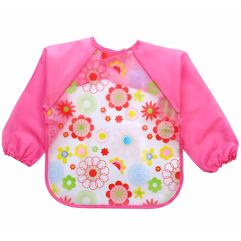 Children's Gown Long Sleeve Kids Waterproof Meal Baby Apron Painting Clothes Bib Protective Clothing Bettertoshop.com