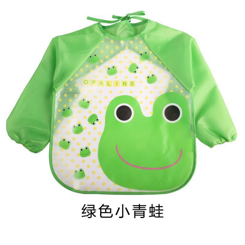 Children's Gown Long Sleeve Kids Waterproof Meal Baby Apron Painting Clothes Bib Protective Clothing Bettertoshop.com