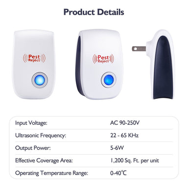 Direct Selling Ultrasonic Electronic Mosquito Killer Household Children'S Insect Repeller Mini Mouse Repeller Bettertoshop.com