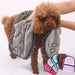 Dogs Cats Towels Super Absorbent Dog Bathrobe Microfiber Bath Towels Quick-Drying Cat Bath Towel For Pets Towel Dog Towels Pet Products Bettertoshop.com