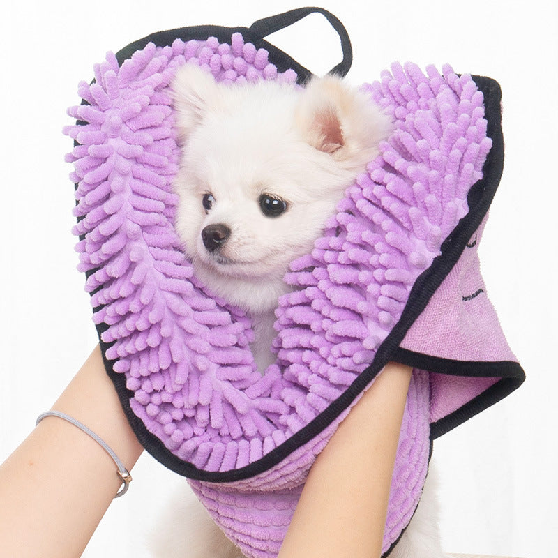 Dogs Cats Towels Super Absorbent Dog Bathrobe Microfiber Bath Towels Quick-Drying Cat Bath Towel For Pets Towel Dog Towels Pet Products Bettertoshop.com