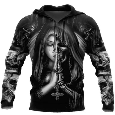 Halloween Skull Anime 3D Sweatshirt Bettertoshop.com