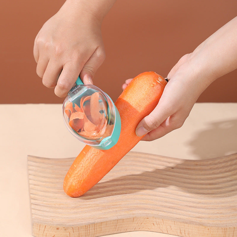 Kitchen Household Covered Storage Type Peeler Kitchen Gadgets Bettertoshop.com