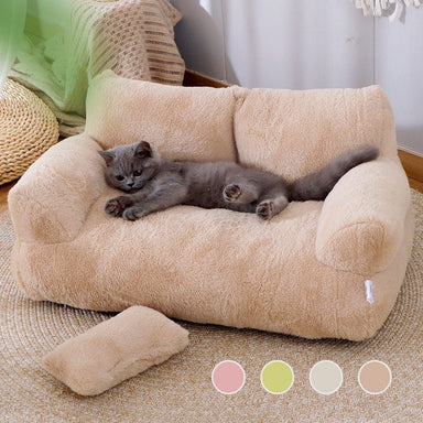 Luxury Cat Bed Sofa Winter Warm Cat Nest Pet Bed For Small Medium Dogs Cats Comfortable Plush Puppy Bed Pet Supplies Bettertoshop.com