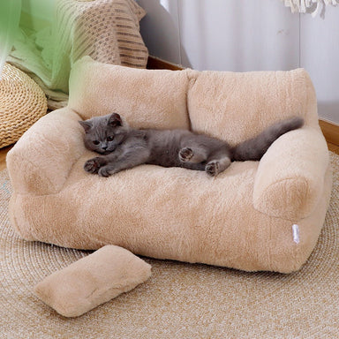 Luxury Cat Bed Sofa Winter Warm Cat Nest Pet Bed For Small Medium Dogs Cats Comfortable Plush Puppy Bed Pet Supplies Bettertoshop.com