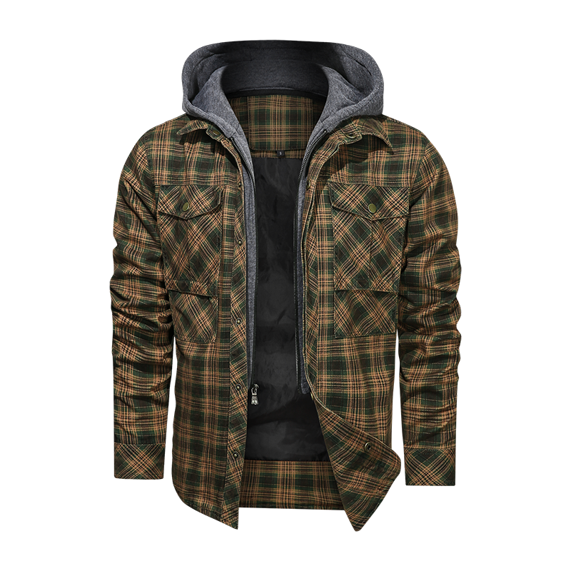 Men Warm Jacket Fleece Thick Autumn Winter Detachable Hoodies Jackets Men Slim Fit Men Clothing Bettertoshop.com