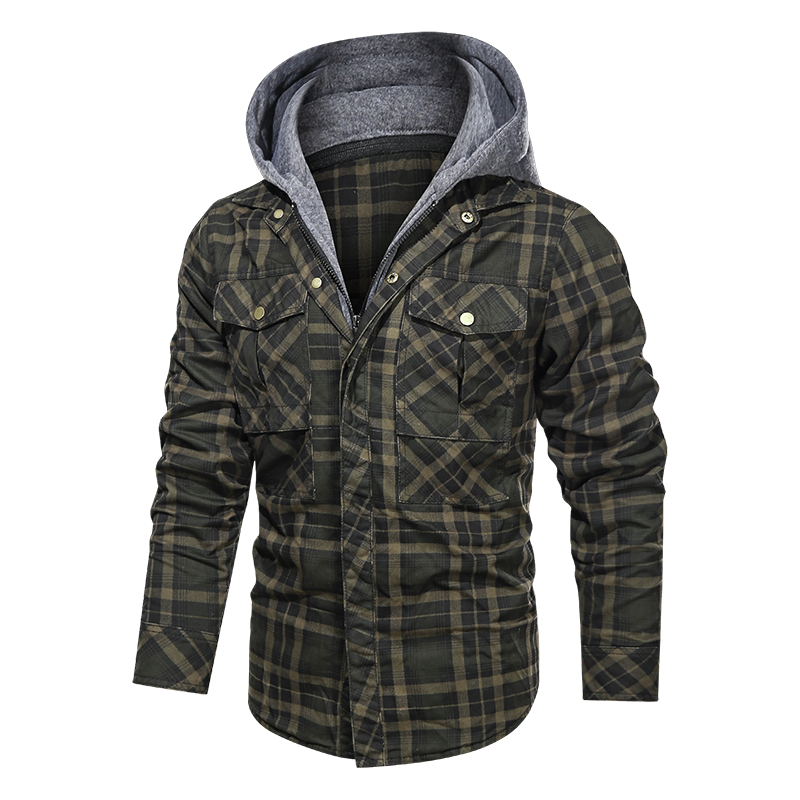 Men Warm Jacket Fleece Thick Autumn Winter Detachable Hoodies Jackets Men Slim Fit Men Clothing Bettertoshop.com