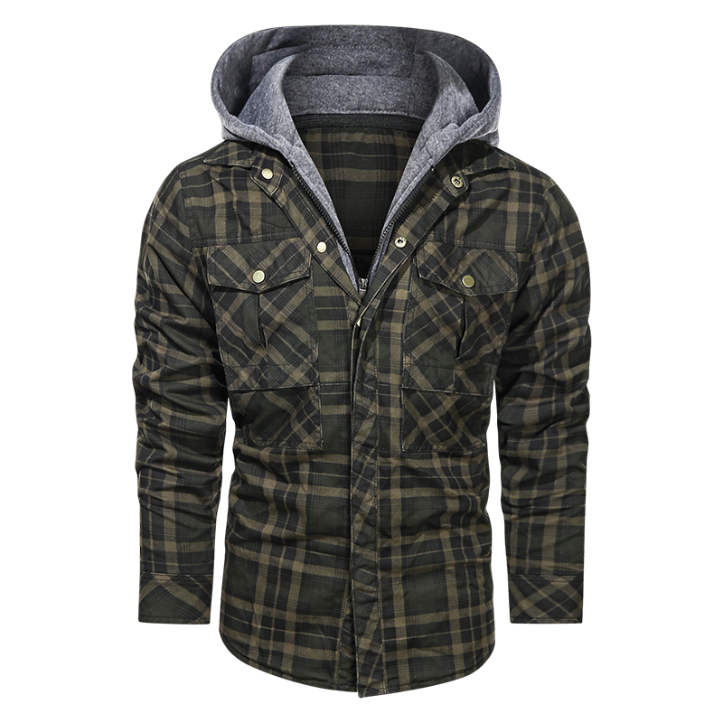 Men Warm Jacket Fleece Thick Autumn Winter Detachable Hoodies Jackets Men Slim Fit Men Clothing Bettertoshop.com