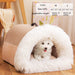 New Splice Portable Pet Nest Portable Autumn And Winter Warm Dog Nest Moisture-proof Long Fur Cat Nest Cross Border Pet Nest Bettertoshop.com