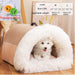 New Splice Portable Pet Nest Portable Autumn And Winter Warm Dog Nest Moisture-proof Long Fur Cat Nest Cross Border Pet Nest Bettertoshop.com