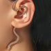Non-hole Ear Clip Vintage Zircon Snake-shaped Earrings For Women Exaggerated Fake Cartilage Ear Cuff Fashion Jewerly Gifts Bettertoshop.com
