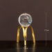 Nordic Light Luxury Metal Crystal Ball Ornaments Creative Home Decor Ornaments Abstract Shape Golden Iron Crafts Exquisite Gifts Bettertoshop.com