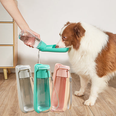 Pet Water Cup Outdoor Portable Folding Dog Water Bottle 550ml Large Capacity Medium To Large Dog Drinking Bottle Bettertoshop.com