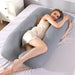 Pure Cotton Pure Color Maternity Pillow U Type Bettertoshop.com