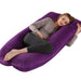 Pure Cotton Pure Color Maternity Pillow U Type Bettertoshop.com