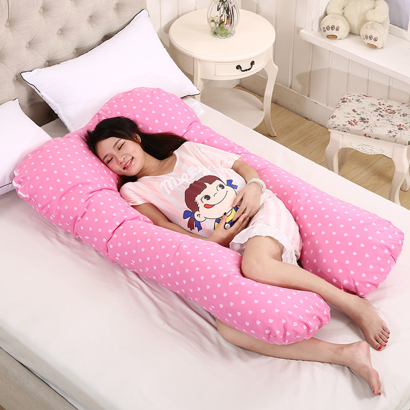 Pure Cotton Pure Color Maternity Pillow U Type Bettertoshop.com