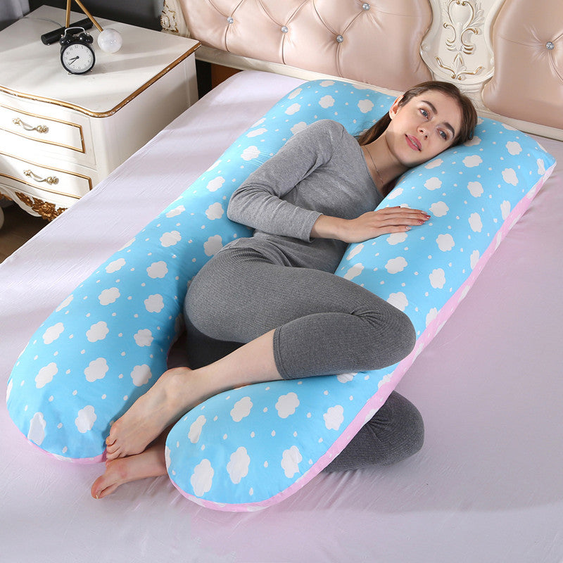Pure Cotton Pure Color Maternity Pillow U Type Bettertoshop.com