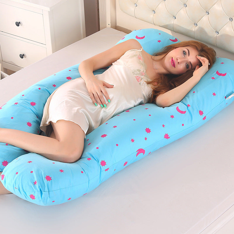 Pure Cotton Pure Color Maternity Pillow U Type Bettertoshop.com