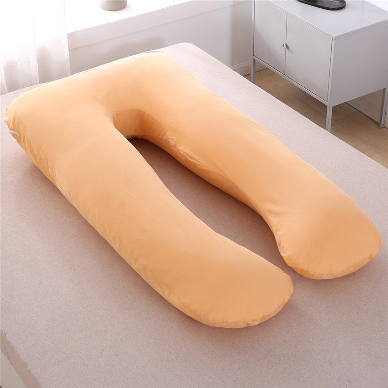 Pure Cotton Pure Color Maternity Pillow U Type Bettertoshop.com