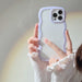 Wave Border Mobile Phone Case Solid Color Simple Candy Color Bettertoshop.com