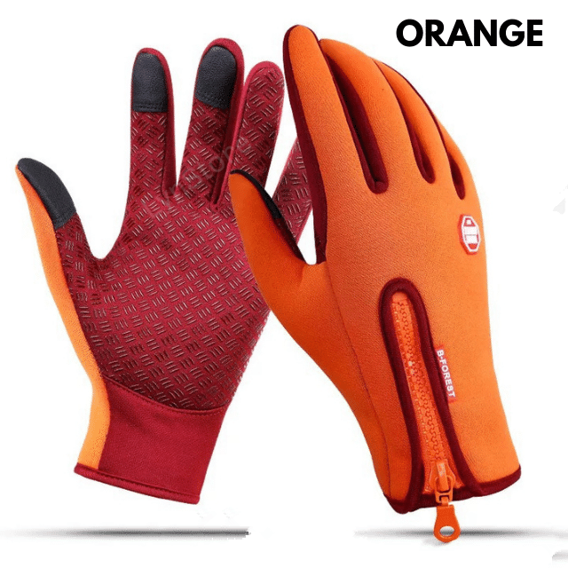 Winter Gloves Touch Screen Riding Motorcycle Sliding Waterproof Sports Gloves With Fleece Bettertoshop.com