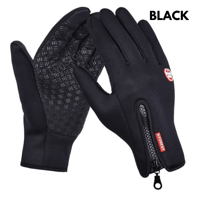 Winter Gloves Touch Screen Riding Motorcycle Sliding Waterproof Sports Gloves With Fleece Bettertoshop.com