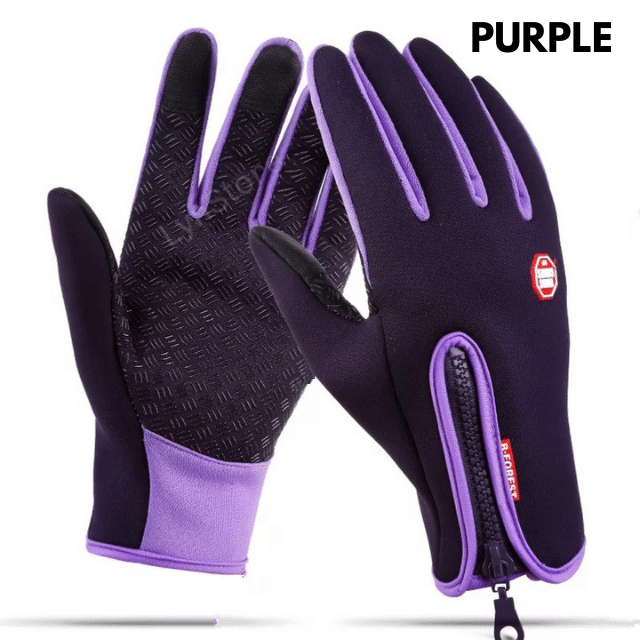 Winter Gloves Touch Screen Riding Motorcycle Sliding Waterproof Sports Gloves With Fleece Bettertoshop.com