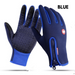 Winter Gloves Touch Screen Riding Motorcycle Sliding Waterproof Sports Gloves With Fleece Bettertoshop.com