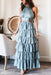 Women Clothing Solid Color Patchwork Cake Dress Bettertoshop.com