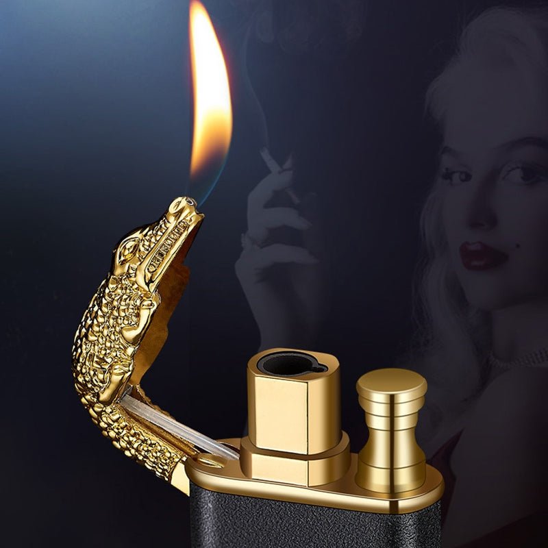 Creative Blue Flame Lighter - Better To Shop LLChome decoreCreative Blue Flame Lighter Dolphin Dragon Tiger Double Fire Metal Winproof Lighter Inflatable Lighter Bettertoshop.comCJJT150154601AZ3