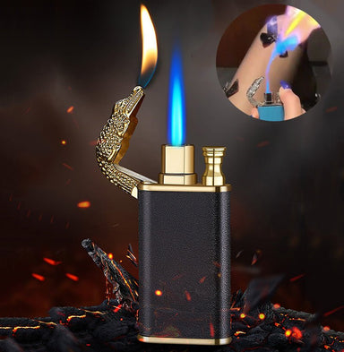 Creative Blue Flame Lighter - Better To Shop LLChome decoreCreative Blue Flame Lighter Dolphin Dragon Tiger Double Fire Metal Winproof Lighter Inflatable Lighter Bettertoshop.comCJJT150154601AZ1