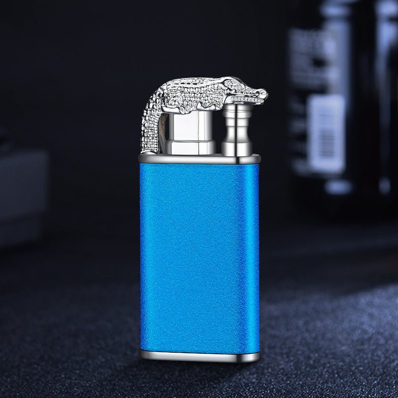 Creative Blue Flame Lighter - Better To Shop LLChome decoreCreative Blue Flame Lighter Dolphin Dragon Tiger Double Fire Metal Winproof Lighter Inflatable Lighter Bettertoshop.comCJJT150154603CX10