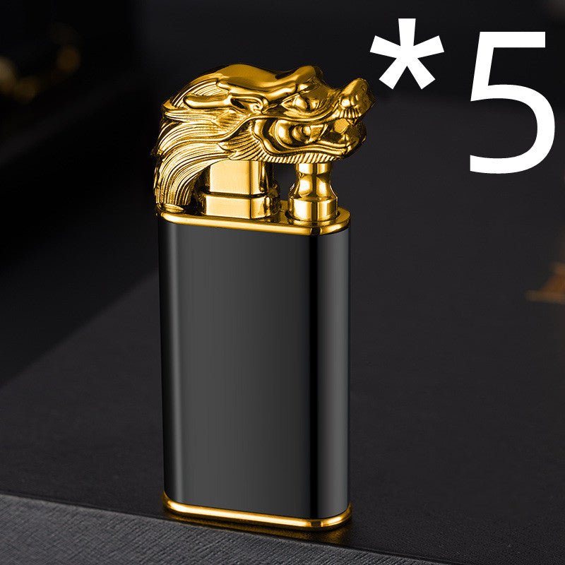 Creative Blue Flame Lighter - Better To Shop LLChome decoreCreative Blue Flame Lighter Dolphin Dragon Tiger Double Fire Metal Winproof Lighter Inflatable Lighter Bettertoshop.comCJJT150154614NM25