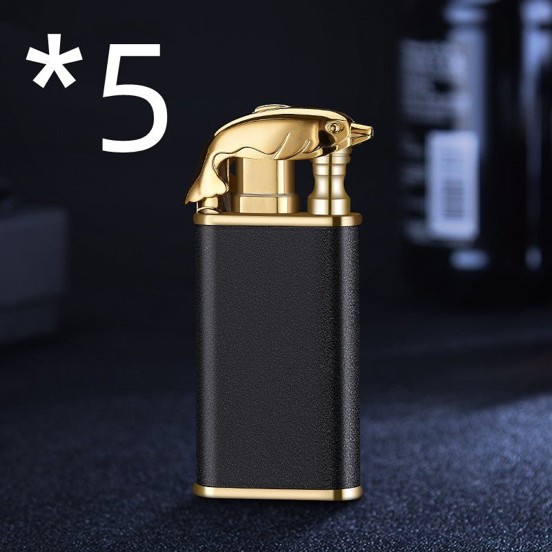 Creative Blue Flame Lighter - Better To Shop LLChome decoreCreative Blue Flame Lighter Dolphin Dragon Tiger Double Fire Metal Winproof Lighter Inflatable Lighter Bettertoshop.comCJJT150154617QJ20