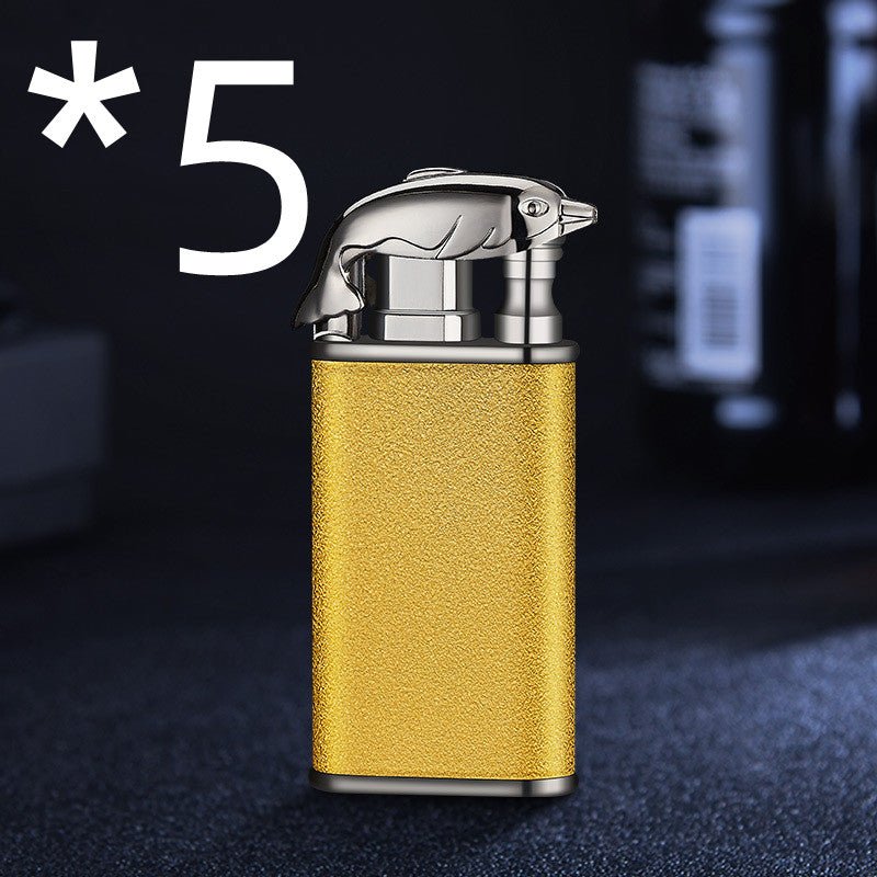 Creative Blue Flame Lighter - Better To Shop LLChome decoreCreative Blue Flame Lighter Dolphin Dragon Tiger Double Fire Metal Winproof Lighter Inflatable Lighter Bettertoshop.comCJJT150154618RI27