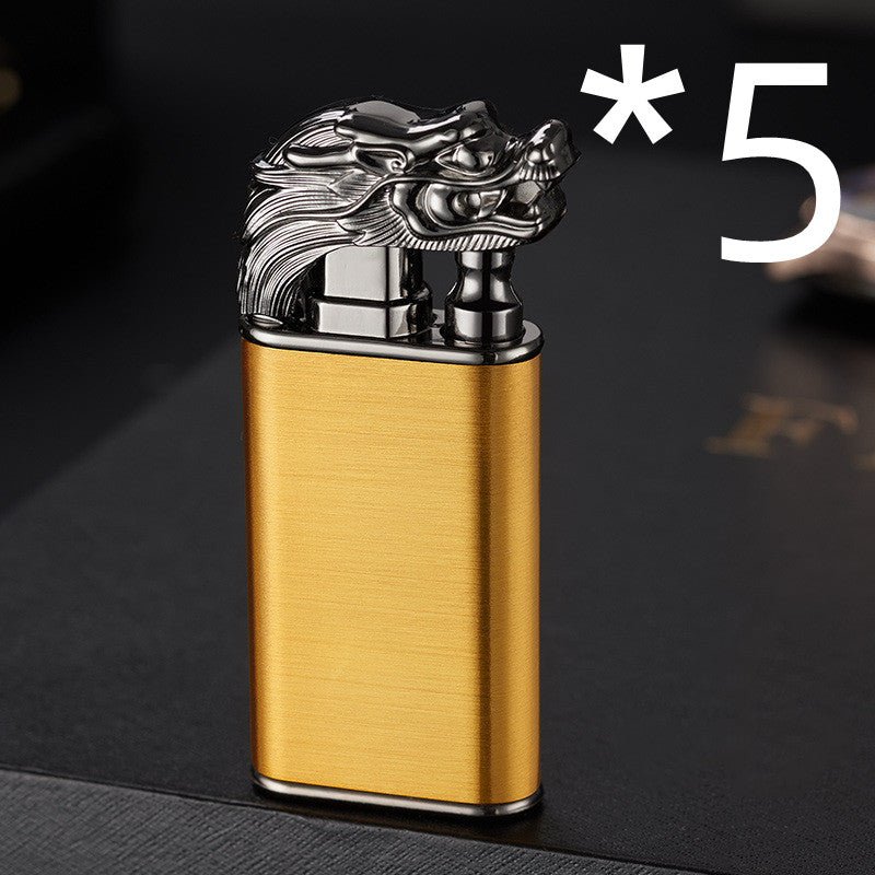 Creative Blue Flame Lighter - Better To Shop LLChome decoreCreative Blue Flame Lighter Dolphin Dragon Tiger Double Fire Metal Winproof Lighter Inflatable Lighter Bettertoshop.comCJJT150154620TG28