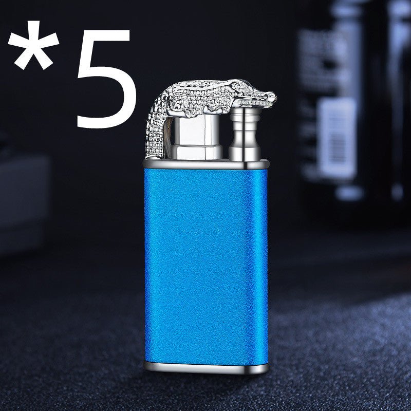 Creative Blue Flame Lighter - Better To Shop LLChome decoreCreative Blue Flame Lighter Dolphin Dragon Tiger Double Fire Metal Winproof Lighter Inflatable Lighter Bettertoshop.comCJJT150154623WD21